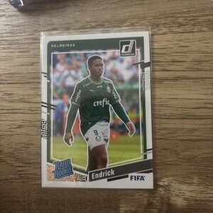 Endrick 2023-24‎ Panini Donruss Rated Rookie NRMT+ Brazil / Real Madrid RC